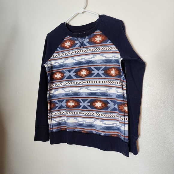 NEW Eddie Bauer Southwest Aztec Mountain Desert Top Athletic Athleisure Fall - Picture 6 of 12